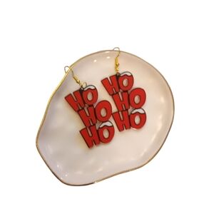 HOHOHO Christmas earrings‎
